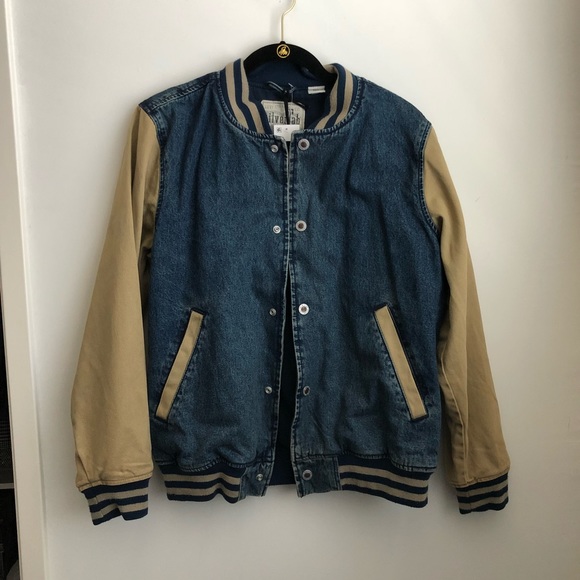 levis silvertab varsity jacket